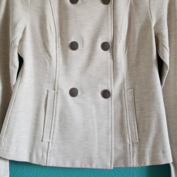 CAbi Cream Charlie Ponte Military Jacket - Picture 4 of 8